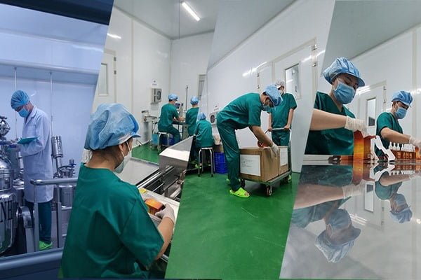 Đội ngũ sản xuất chuyên nghiệp cùng trang thiết bị hiện đại