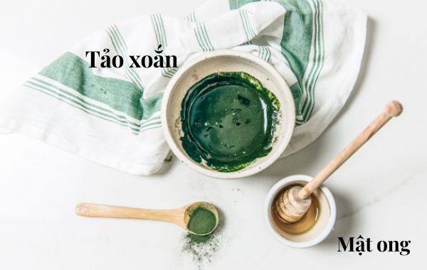 Mặt nạ tảo xoắn kết hợp mật ong dành cho da nhờn